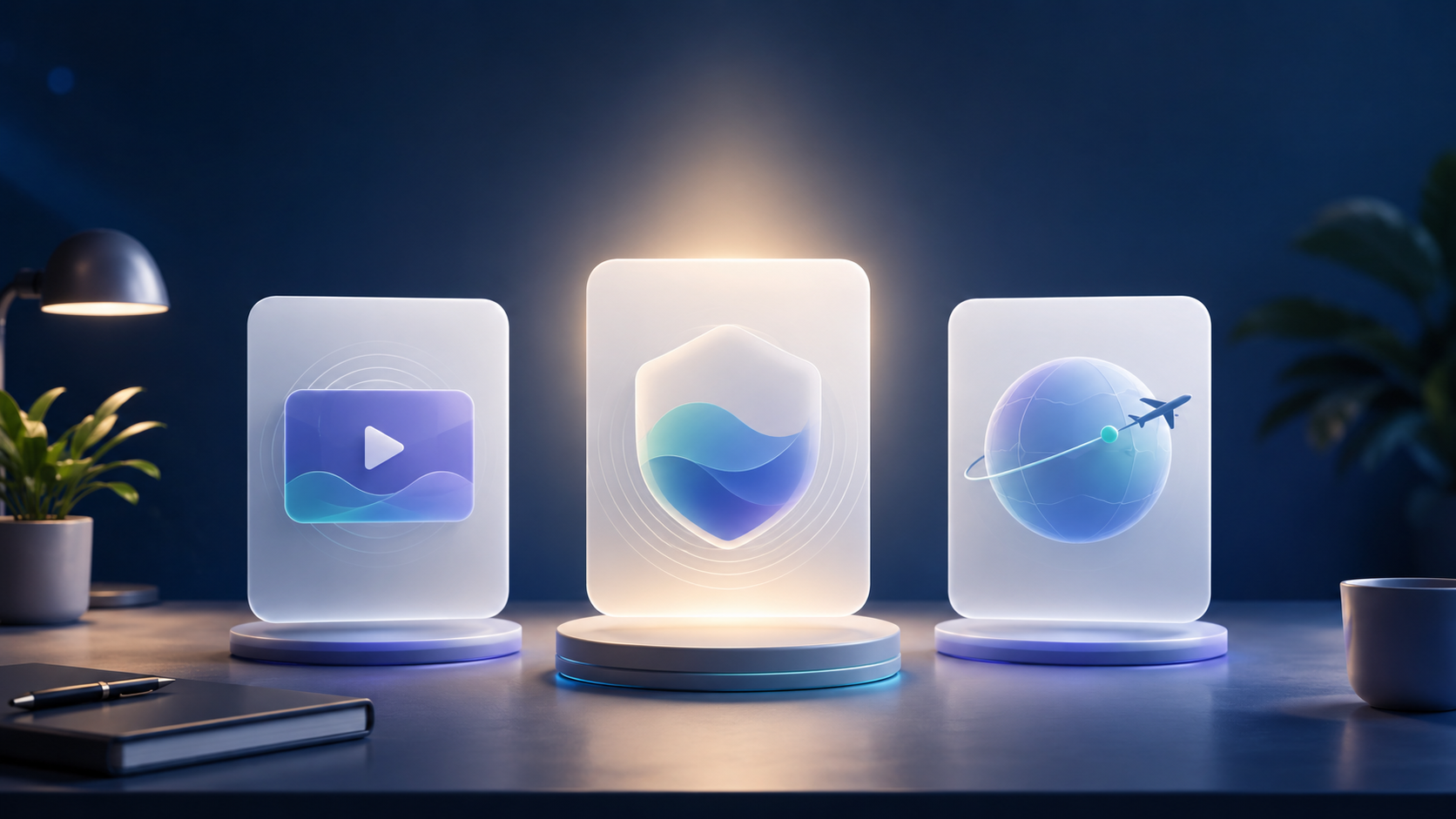 Illustration of a curated VPN shortlist