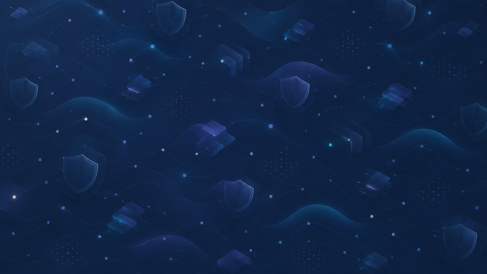 Abstract privacy pattern with secure network shapes